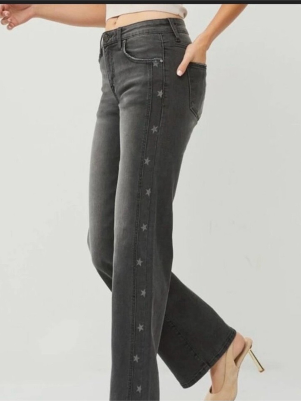 RISEN BLACK START SPRINT STRAIGHT LEG JEANS 9/29 - NWT OVER 75 RETAIL